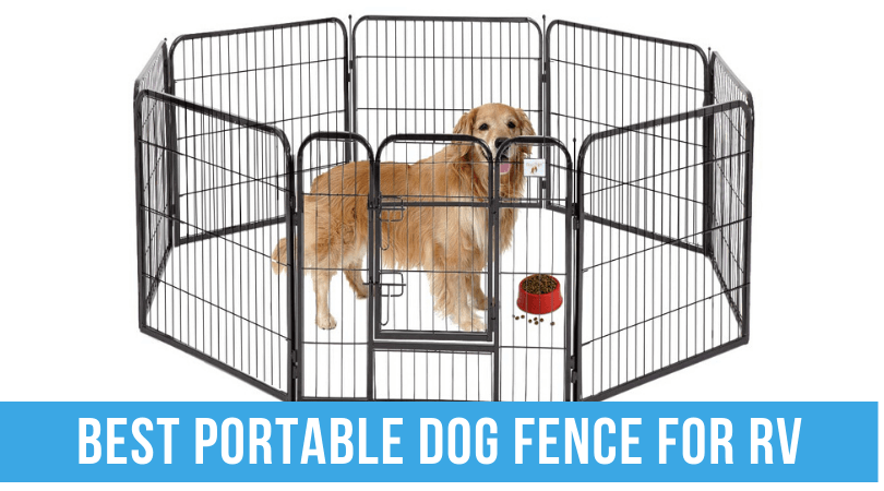 best portable dog fence for rv