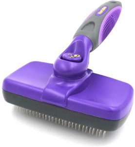 Hertzko Self Cleaning Brush - Slicker